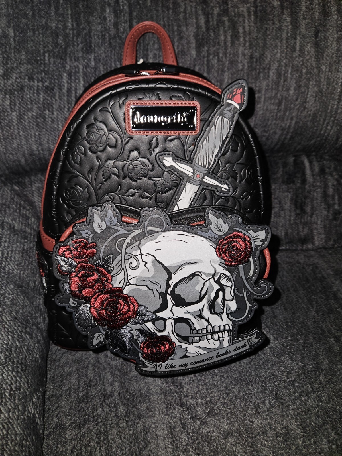 Loungefly Dark Romance Mini Backpack (Books-A-Million Exclusive)