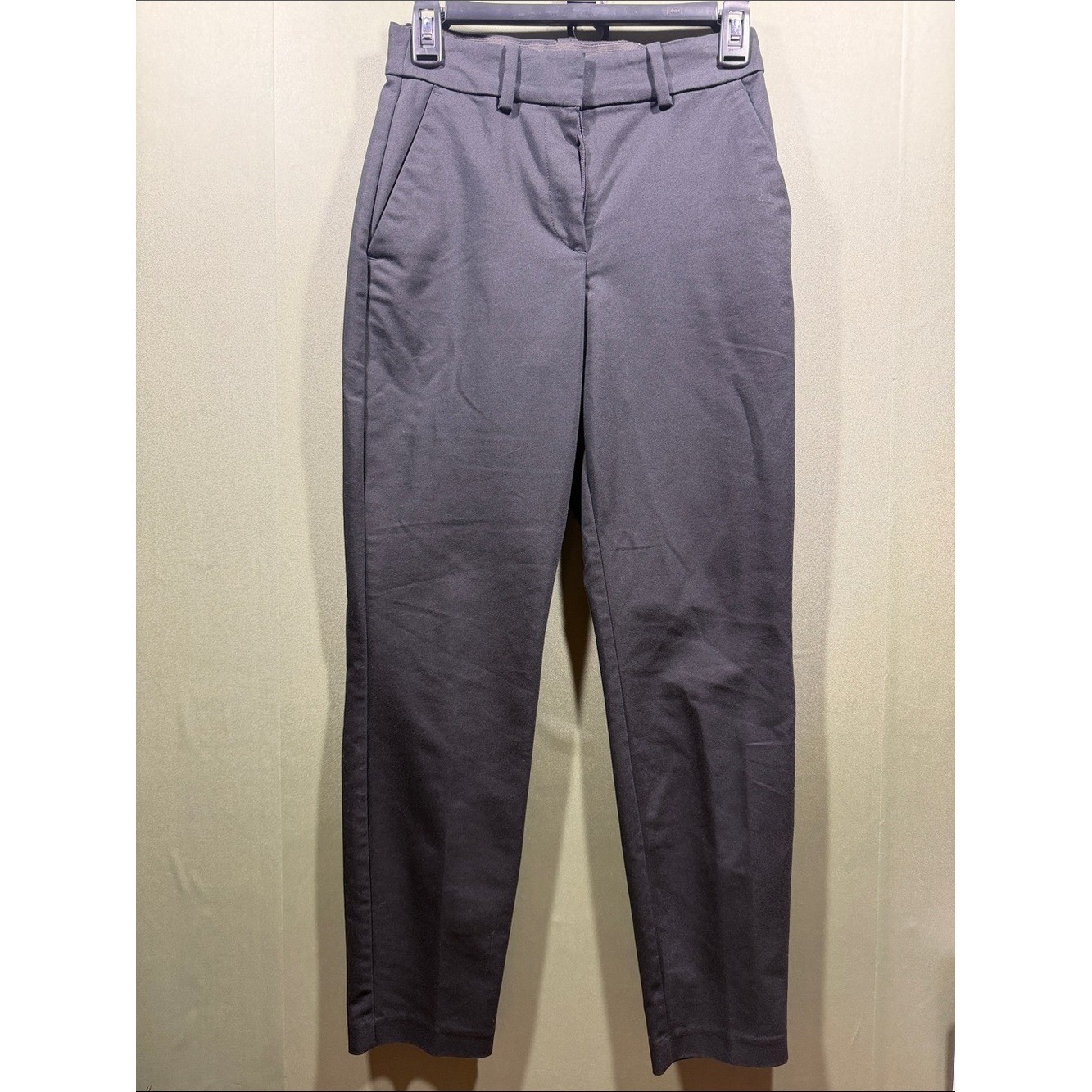 H&M Black Straight Ankle Pants
