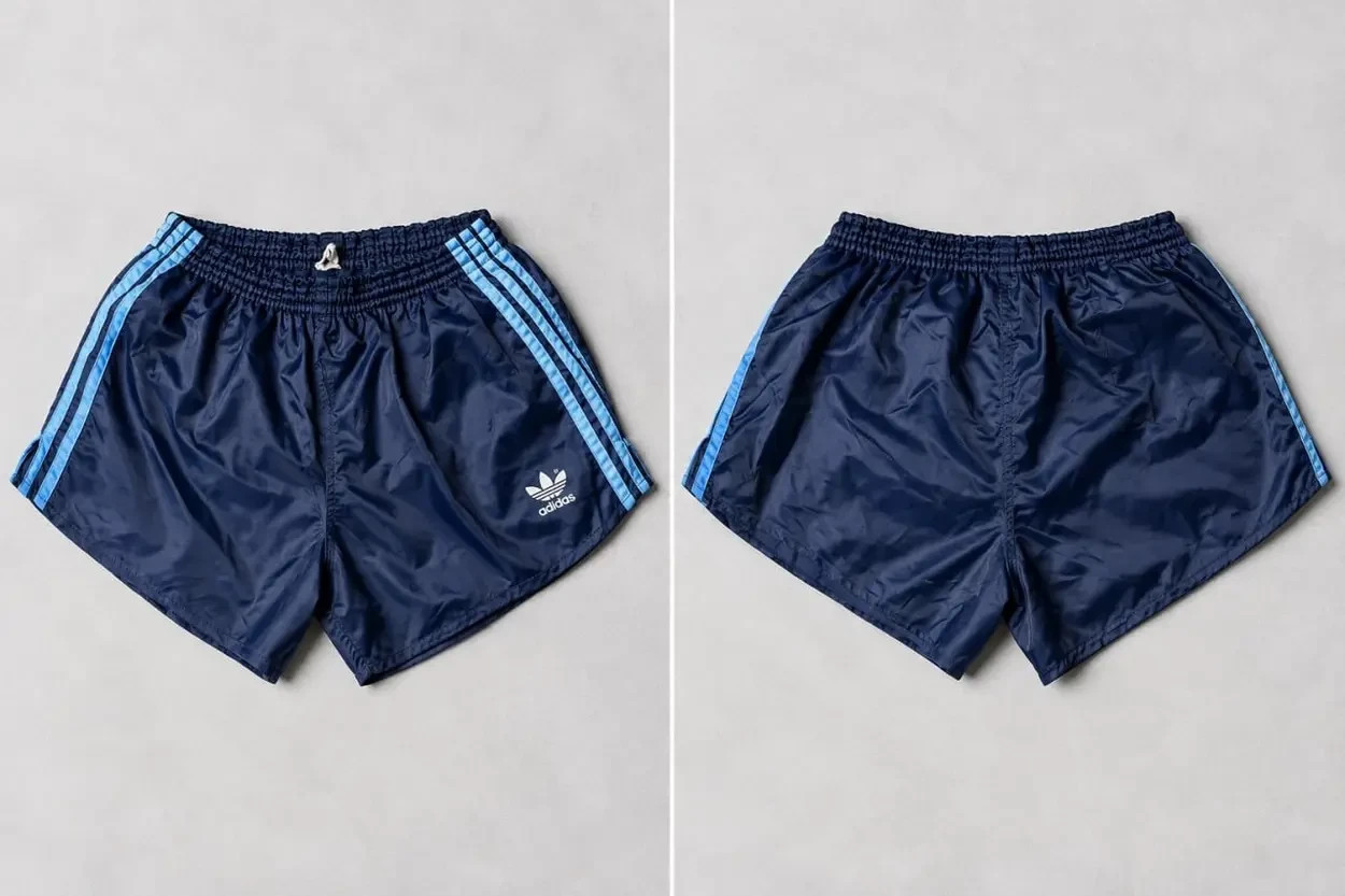 Vintage Rare Adidas Running Shorts West Germany size XL(M)