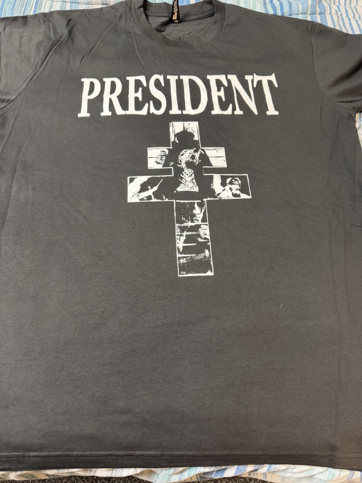 President 2026 US Tour Official T-shirt XL Black Double Sided