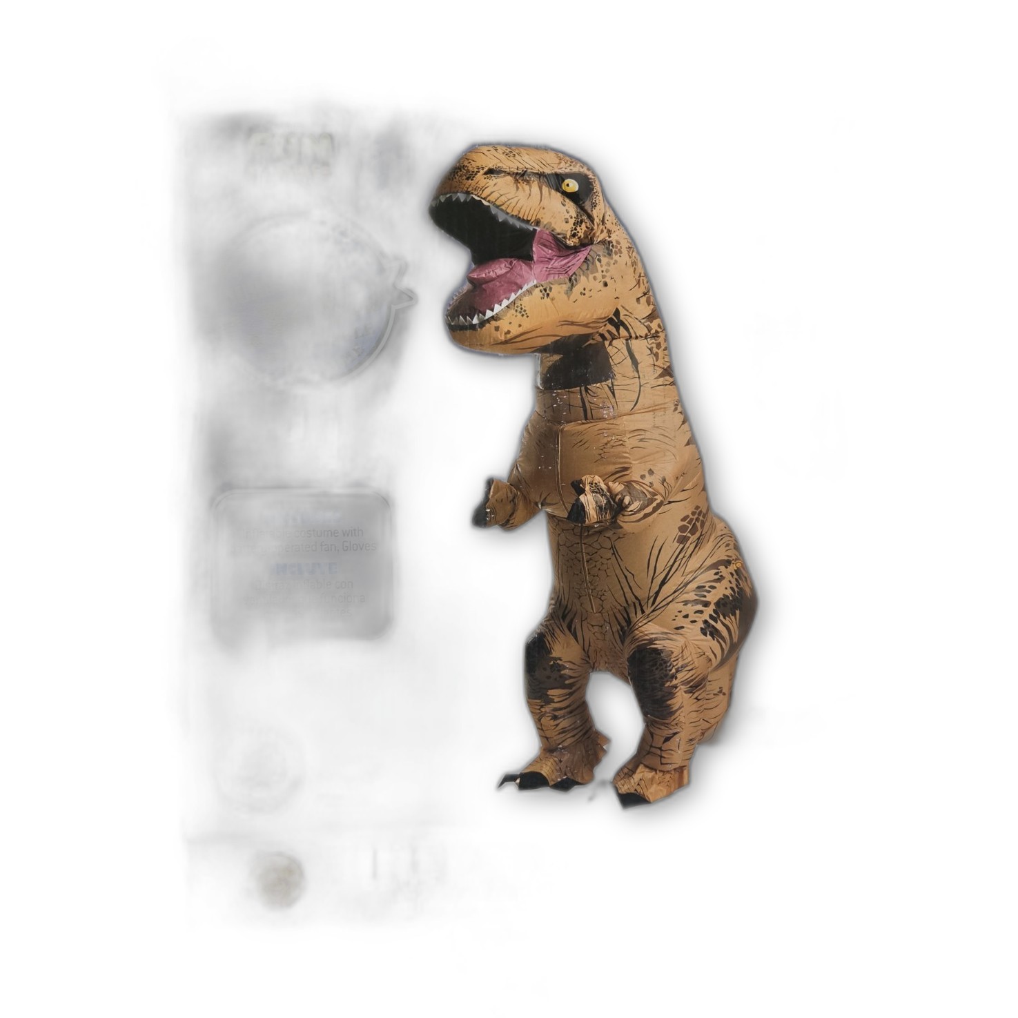 NWT Rubie\'s Adult Unisex Jurassic World Inflatable T-Rex Costume - One Size