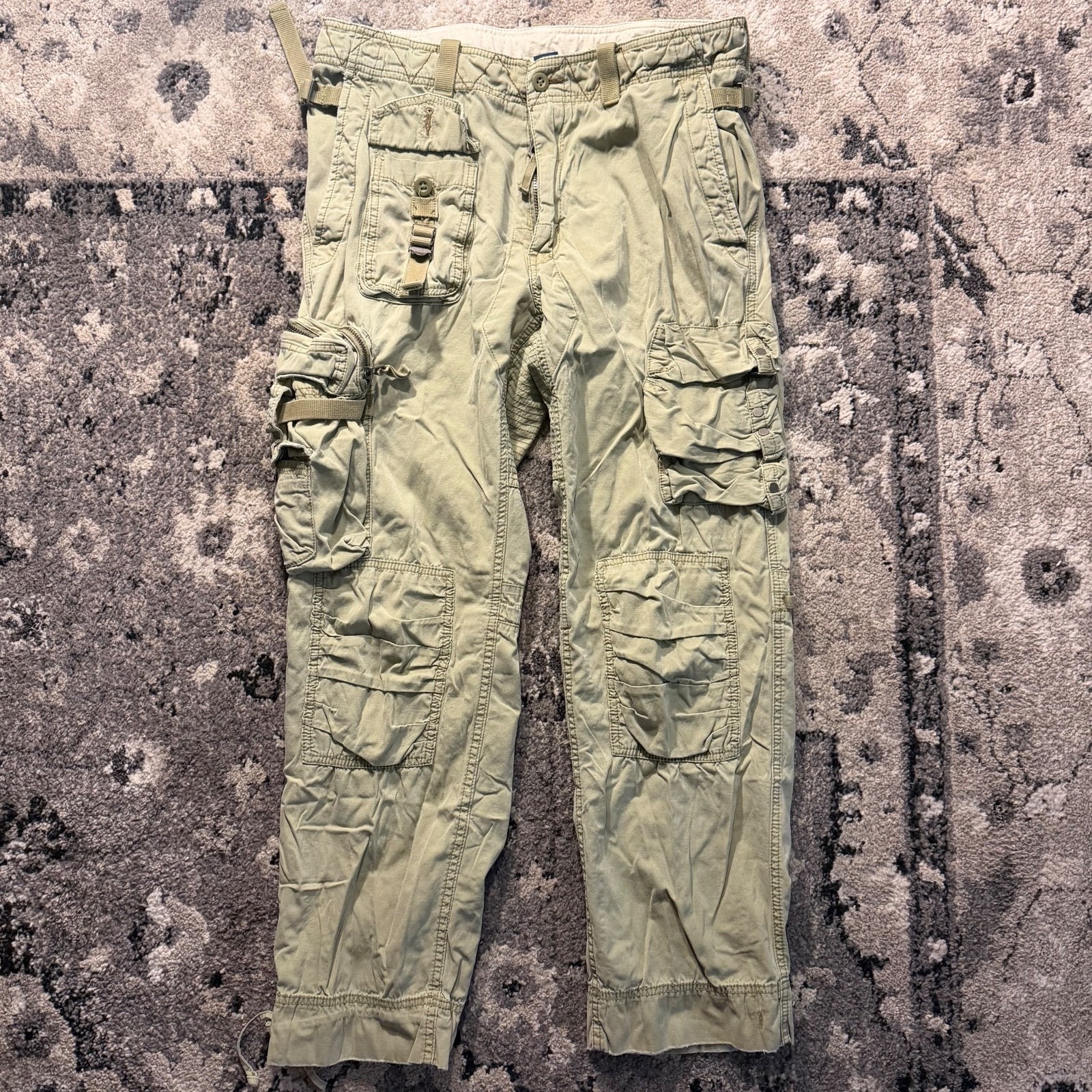 Polo by Ralph Lauren Men\'s Cargo Pants Size 34x30 Green