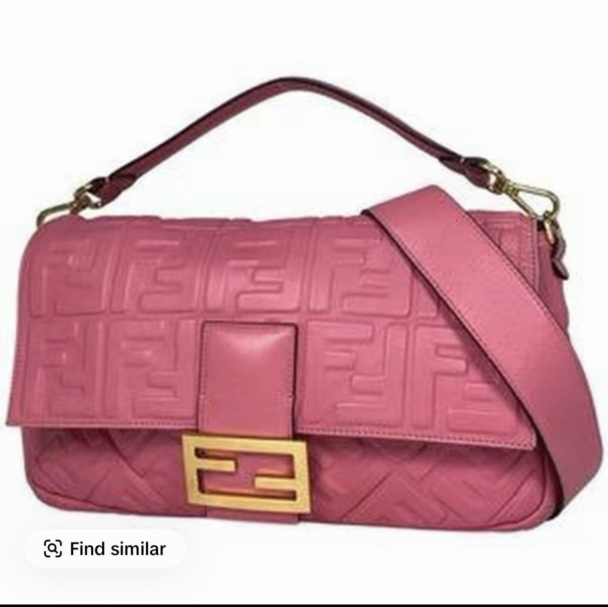 Fendi Baguette Bag Hot Pink