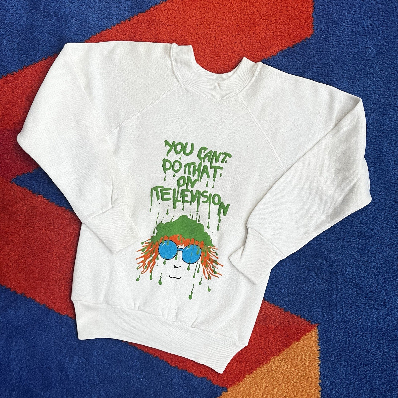 Rare 1986 Nickelodeon Vintage You Can’t Do That On Television Kids Sweatshirt S