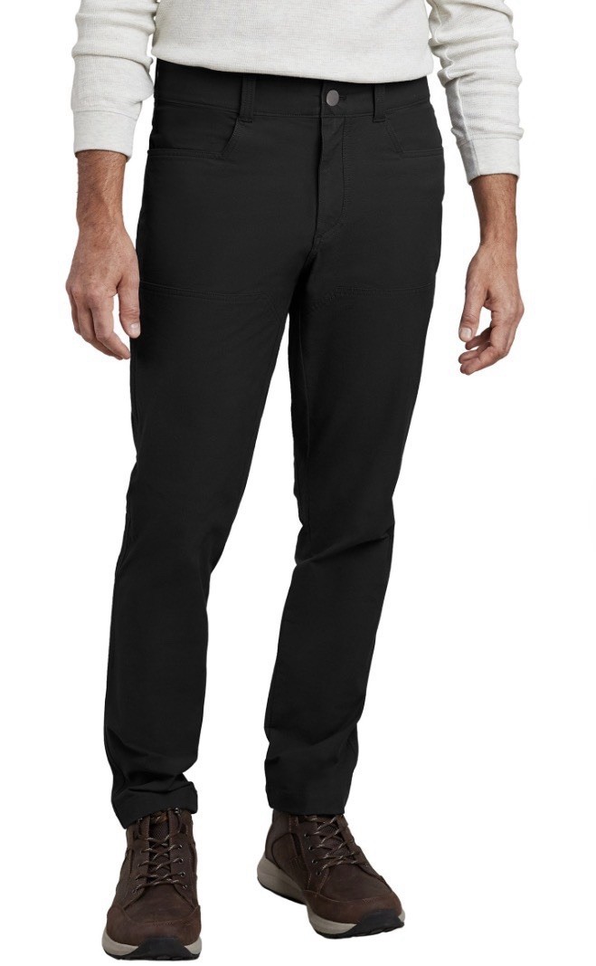 Kirkland Signature Stretch Tech Pant, Men’s 32x34, Black NEW