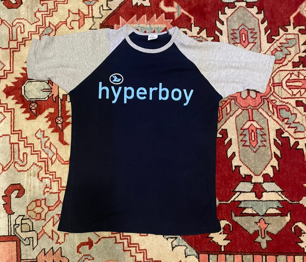 Vintage original Bjork Björk Hyperboy UK Tour t-shirt 1990\'s