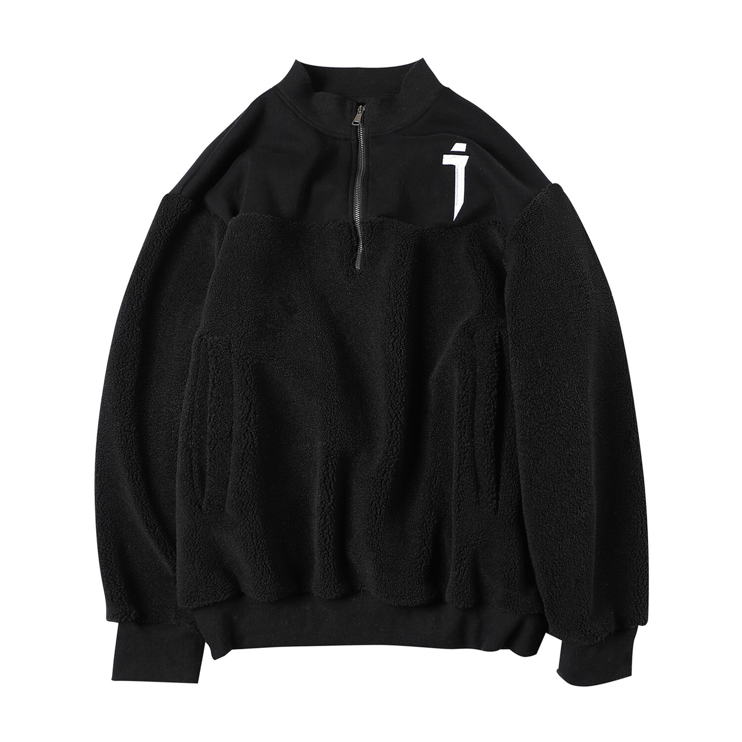Niepce I-Tech Casual Sweatshirt Fleece Wool Jacket Techwear Full Zipper Coat