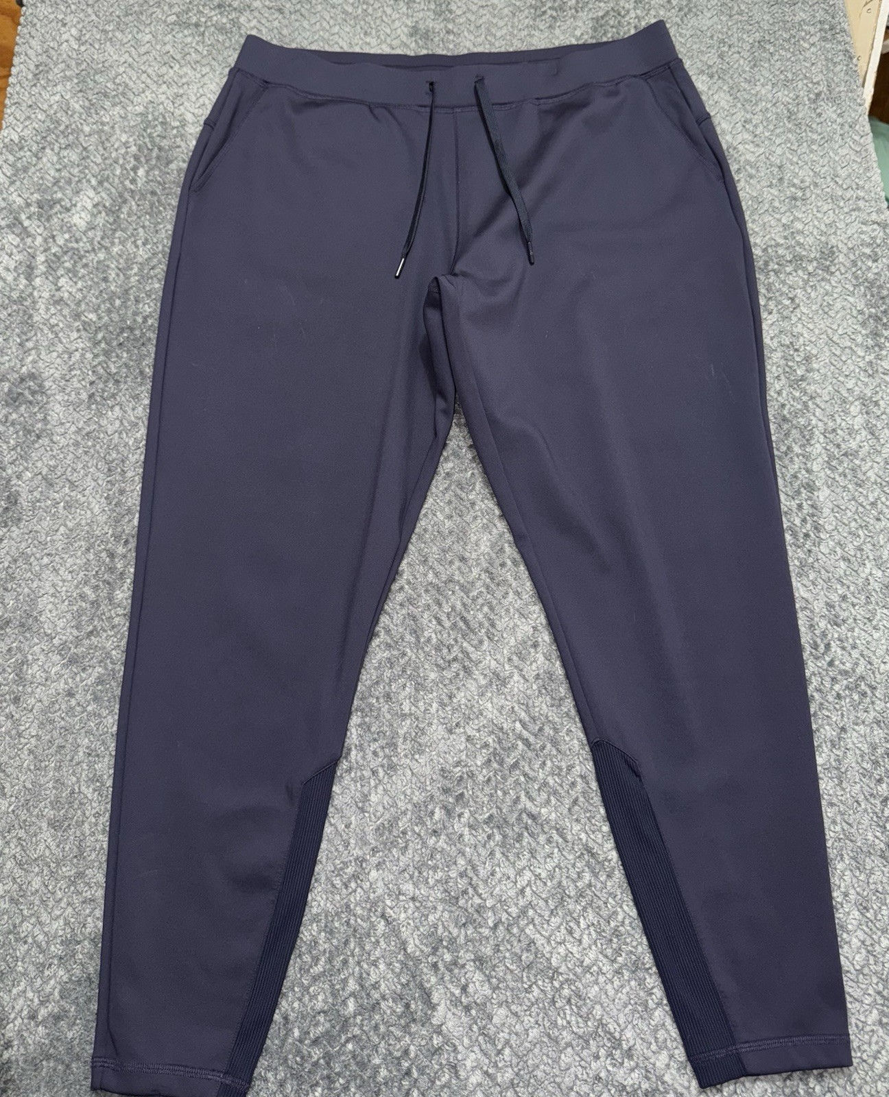 Greyson Men’s Navy Blue Nightwolf Joggers Performance Stretch Size XLarge