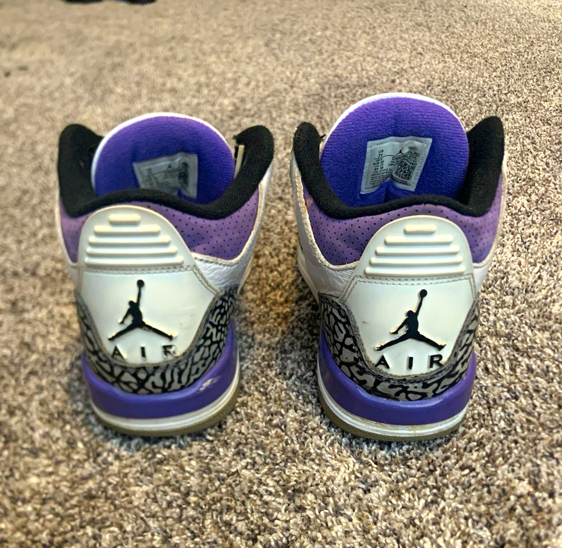Air Jordan 3 Retro (Dark Iris)