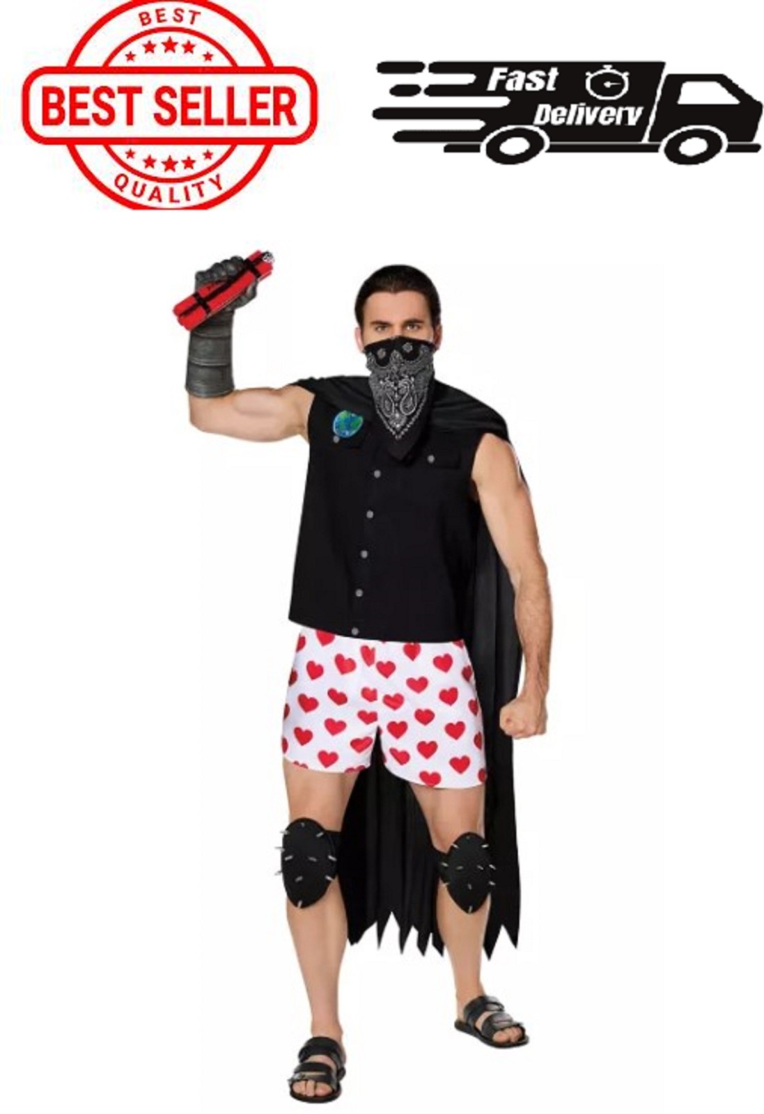 05134051 Spirit Halloween Adult Dungeon Crawler Carl Costume Size Varies