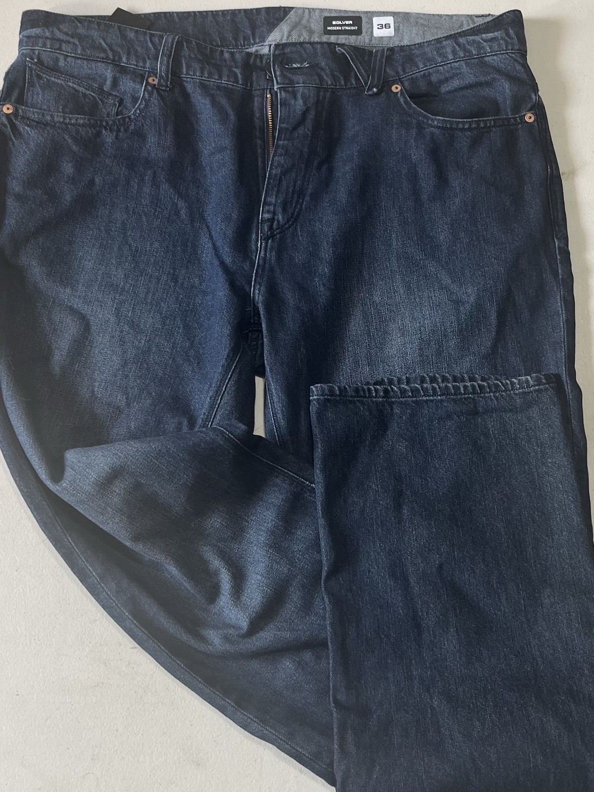 Volcom Jeans Solver Modern Straight Blue 36