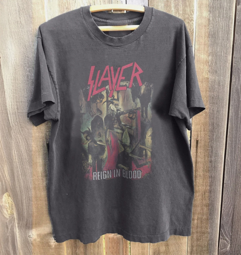 SLAYER – Reign In Blood Unisex T-Shirt Size S-5XL