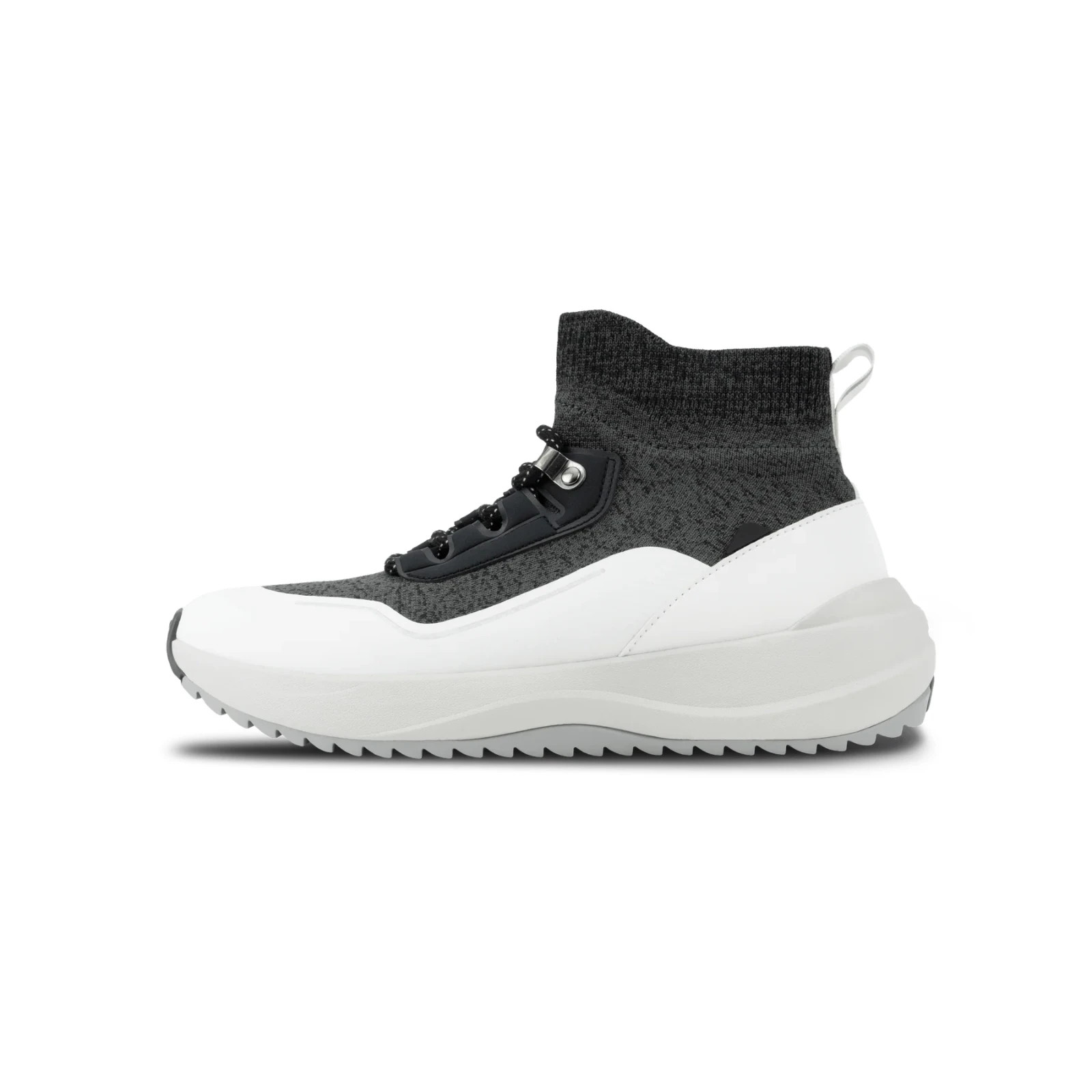 VESSI New Men\'s Stormburst High Top Boot Grey / White All Sizes Ships Free