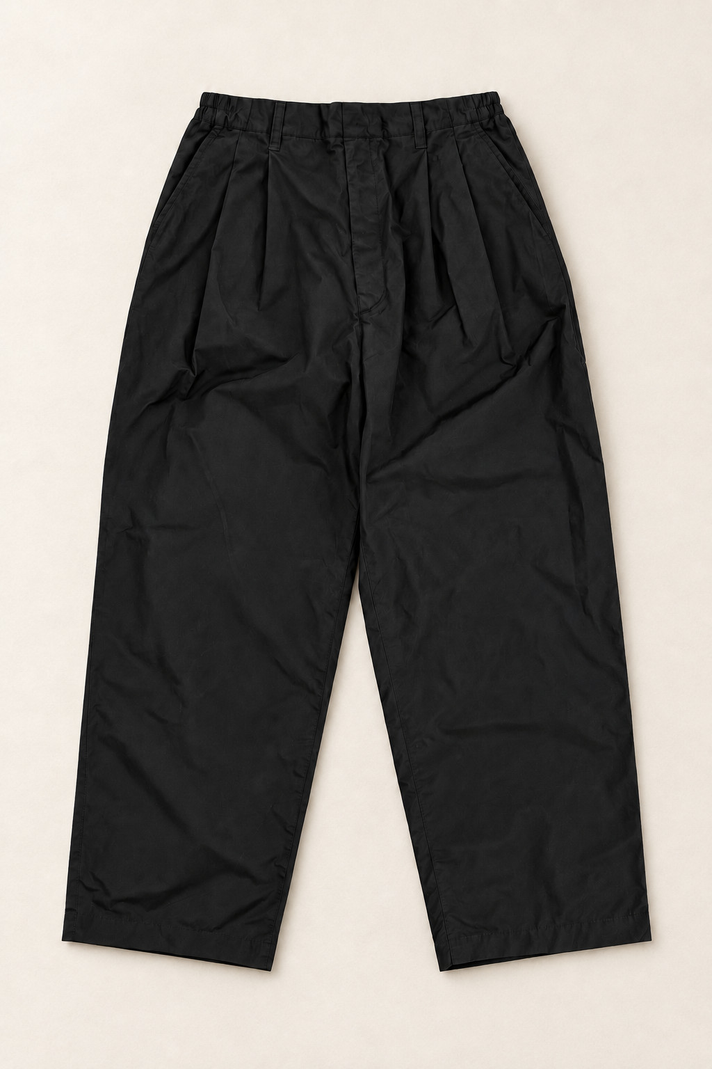 ssstein Cotton Nylon Wide Easy Trousers – Black – Size M – Brand New
