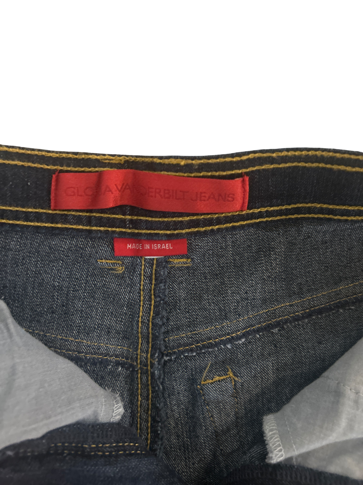 Vintage Gloria Vanderbilt High Rise Straight Leg Jeans Womens Sz 6M Isreal