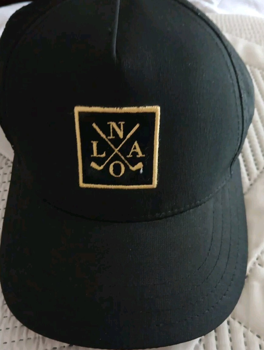 Nola Black Snapback Hat Pukka Headwear Barely Worn One Size