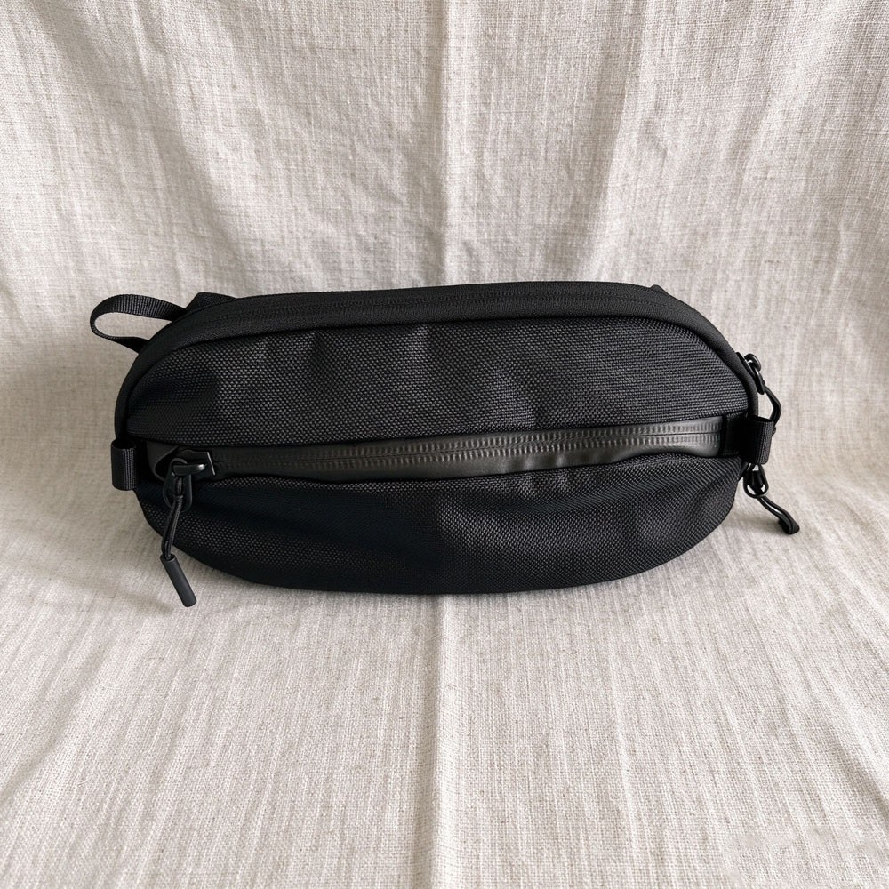 Aer Day Sling 3 Black 3L Cordura Ballistic Nylon EDC Crossbody Sling BNWT Actual