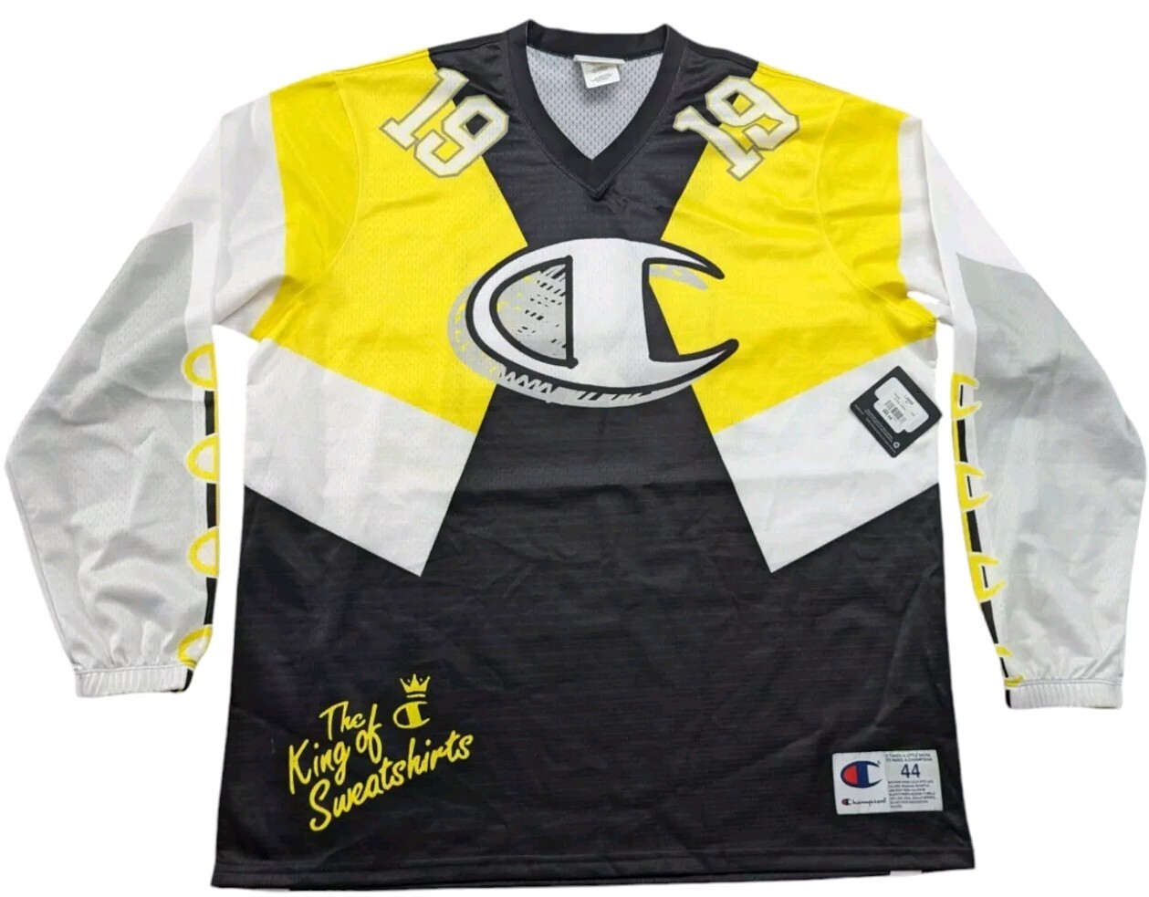 Y2K Champion Mens Pullover Football Hockey Jersey Size 44 Large NEW OLD STOCK