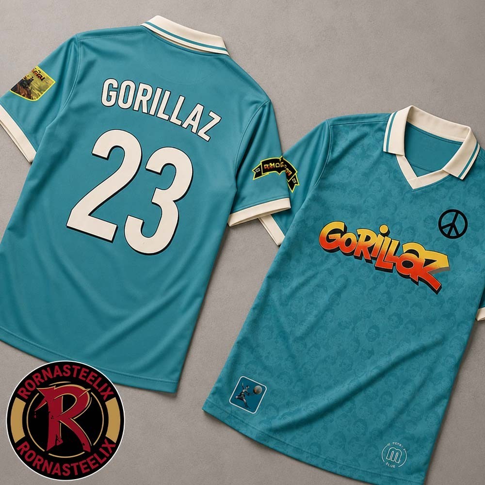 Gorillaz Collared Jersey 3D All size S-5XL TU847