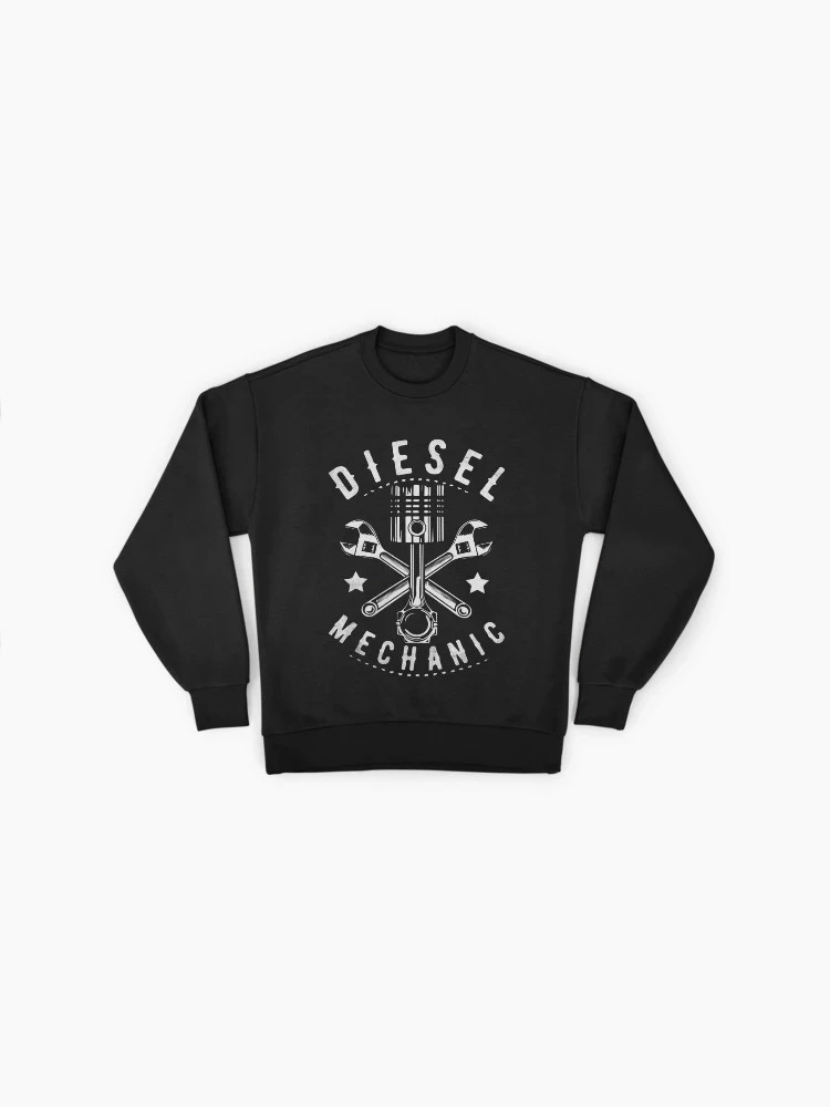 Diesel Mechanic Truck Repair Automotive Garage Workwear Sweatshirt