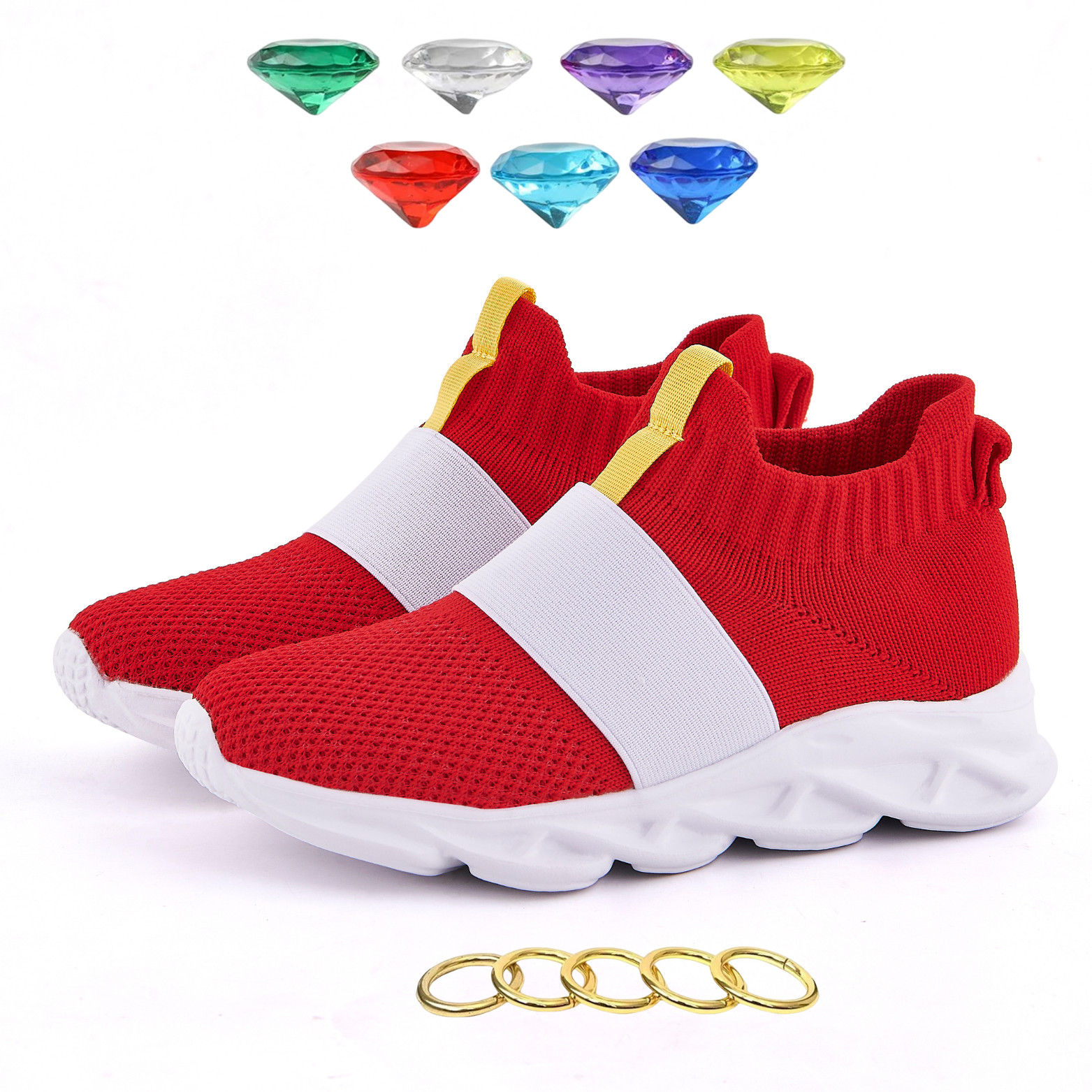 Sonic Shoes For Boys kids Girls Sneakers Fan Cosplay Gift Shoes For Christmas