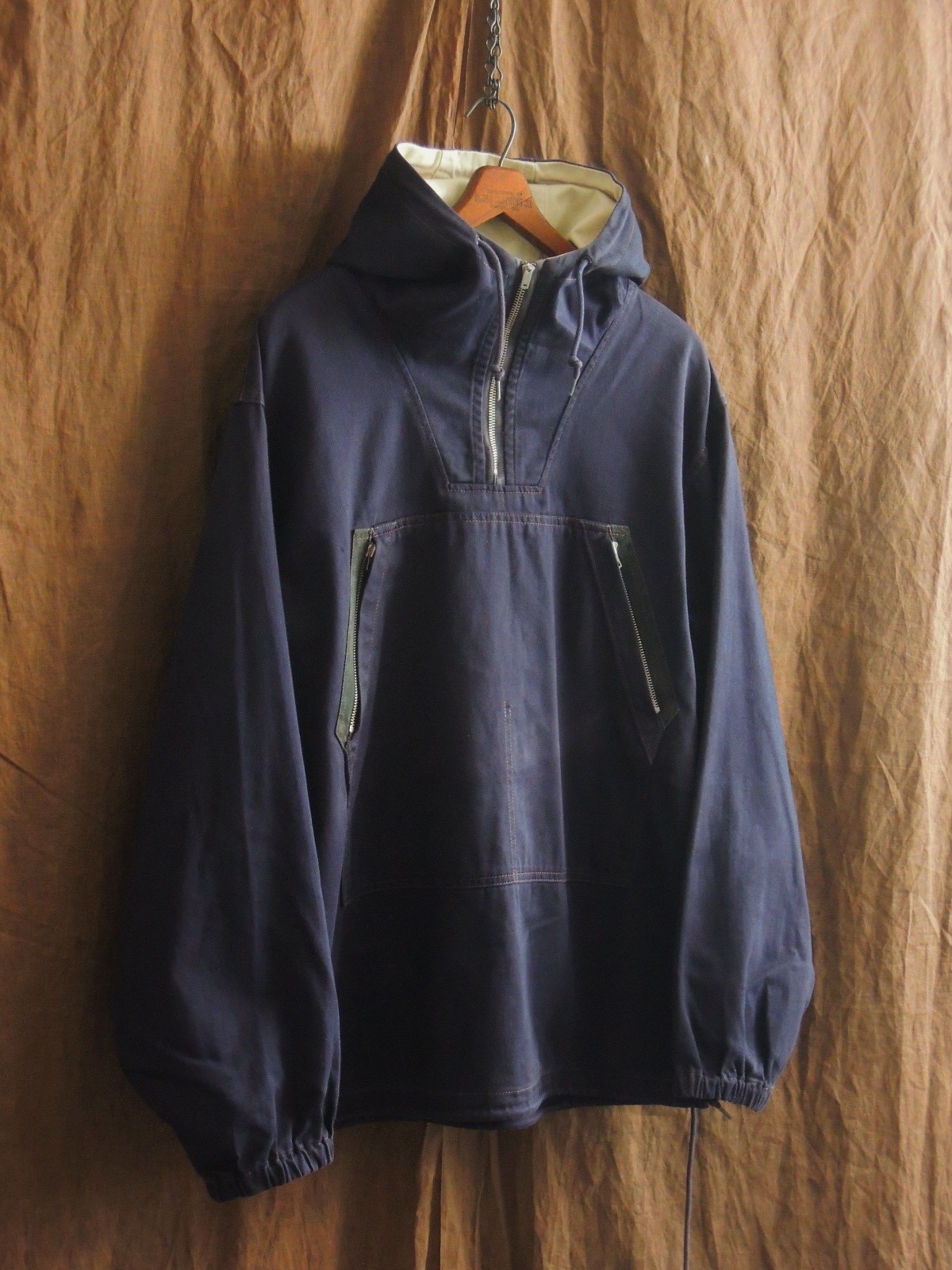 The Real McCoy\'s JOE McCOY Sierra Madre Parka Navy Size 40 Anorak Made in Japan
