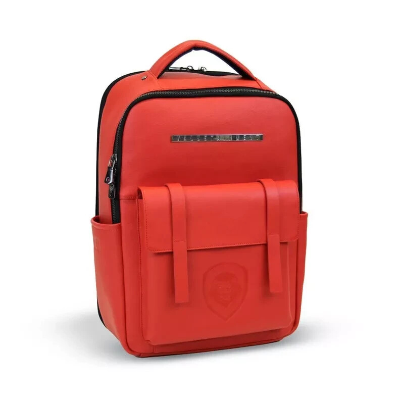 RARE One-&-Only #47 of 100 - Valuetainment Red Leather Backpack - PBD Podcast