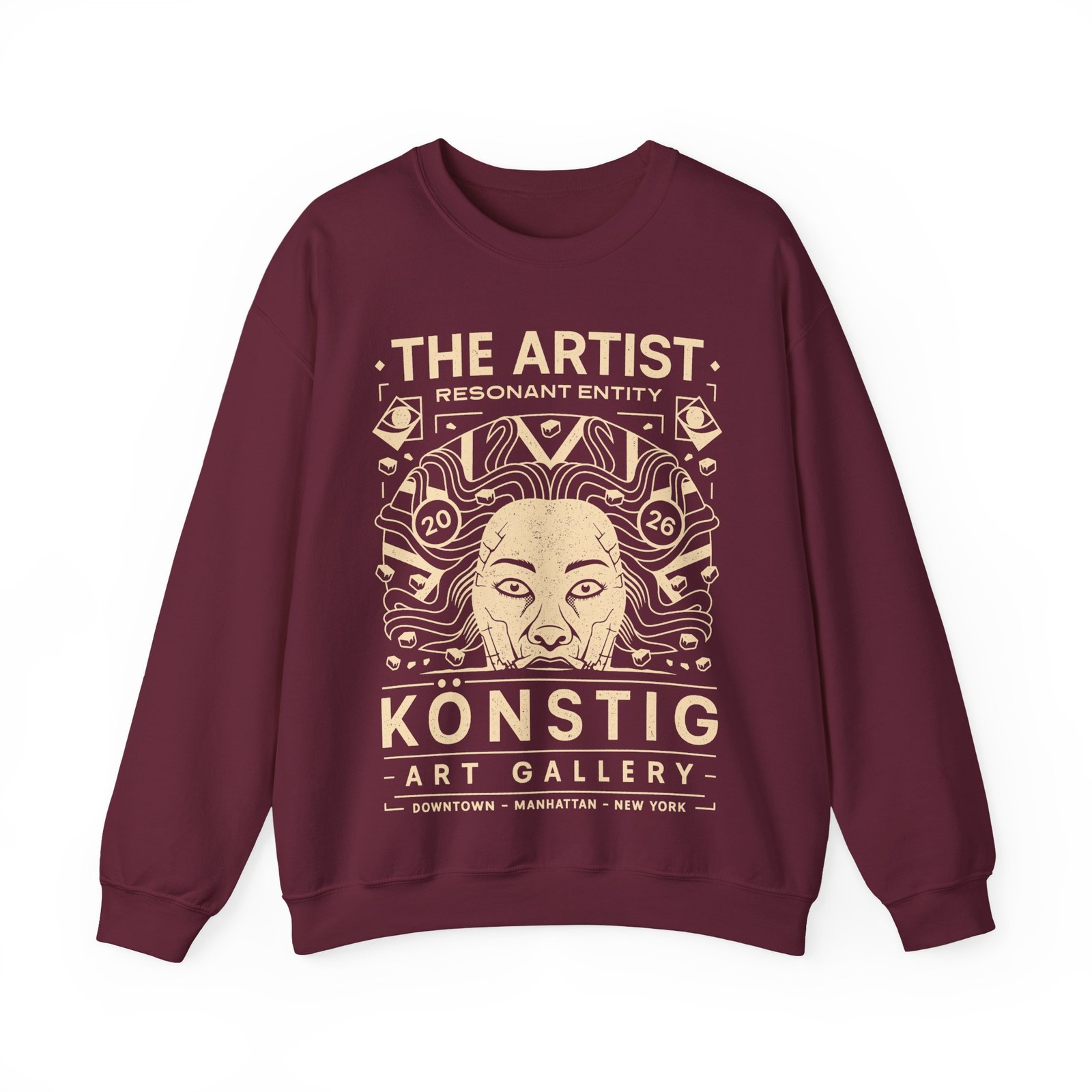 The Artist Resonant Entity Crewneck Sweatshirt. Control Resonant Video Game.
