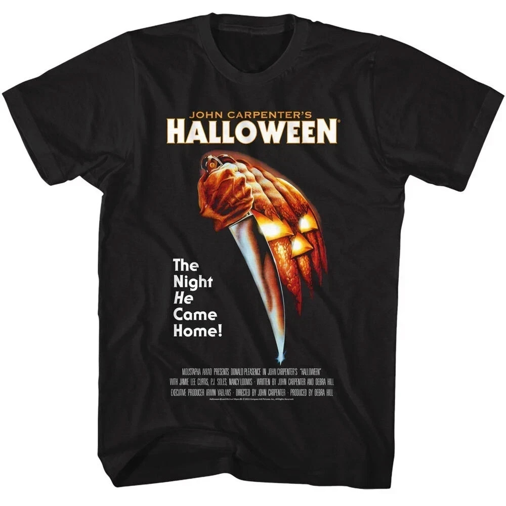 HOT SALE - Michael Myers Halloween Men's T-Shirt Original Movie Poster License