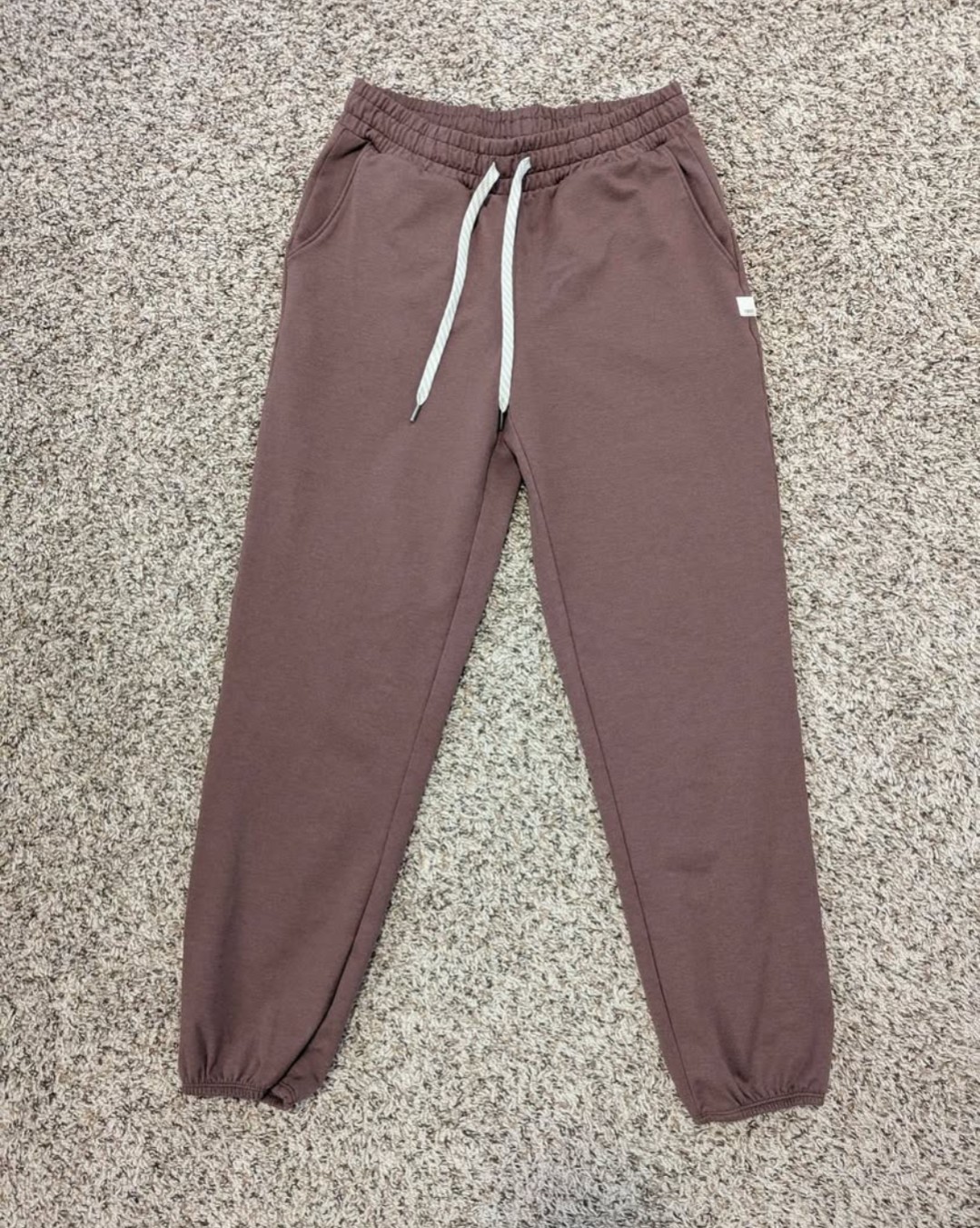 Vuori Micro Fleece Brown Joggers Women\'s XS