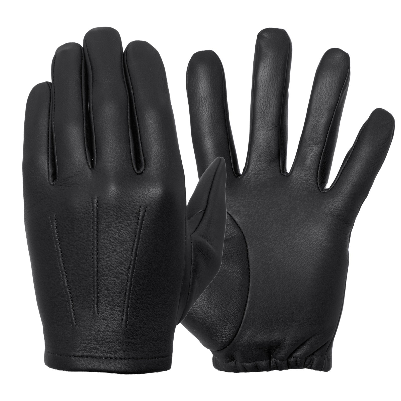 Patrol Cabretta Leather Gloves for Police, Swat & Shooting by Tough Gloves