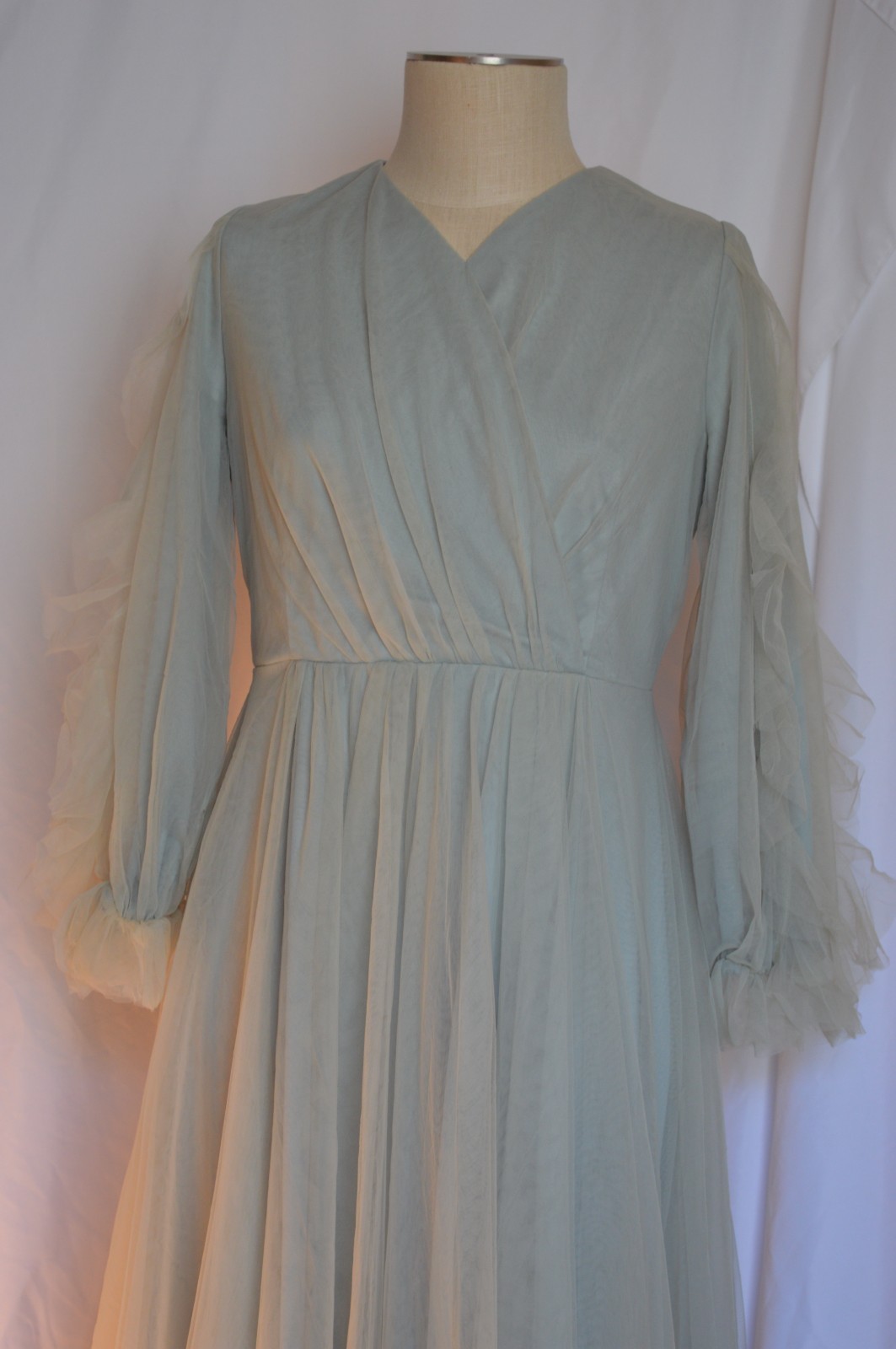 Dainty Jewels Charmed Dress Modest Sage Green Dress  Fairycore Whimsical Size M