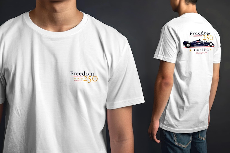 Freedom 250 Grand Prix Race T-shirt | IndyCar Race Washington DC