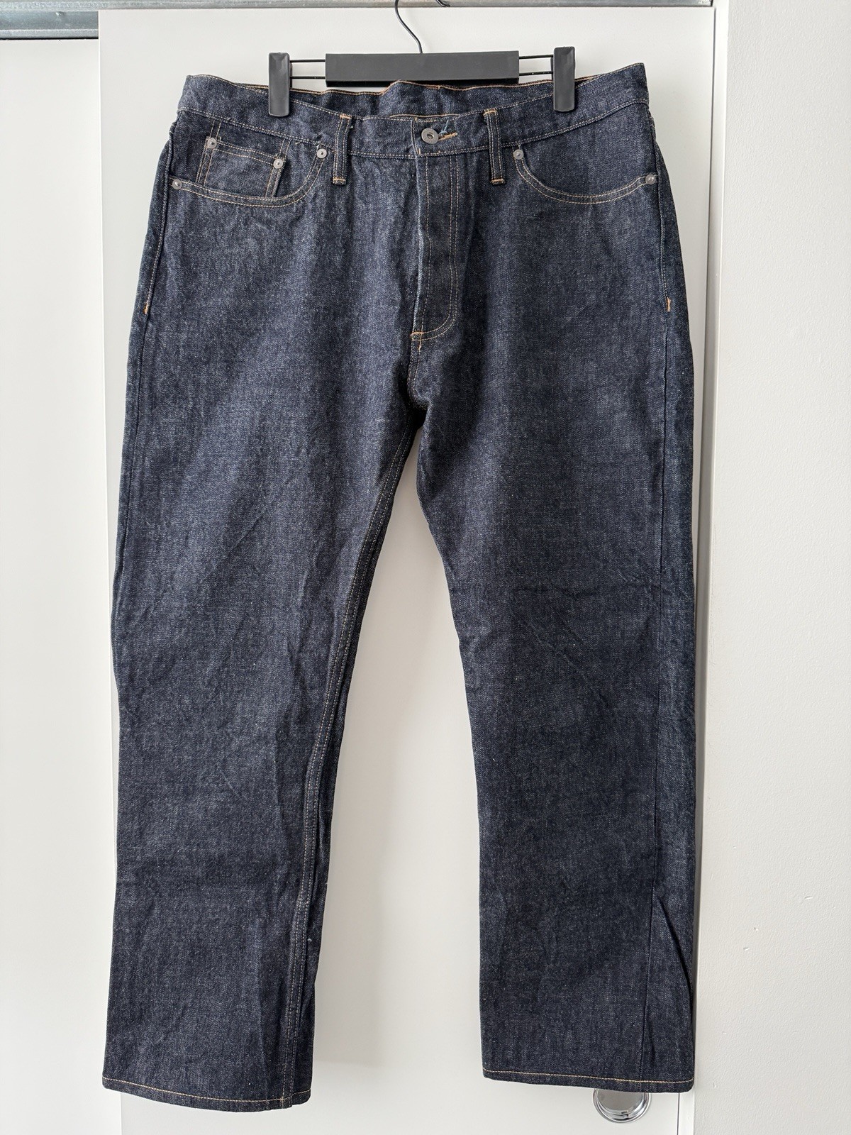 3sixteen CS-100xk Classic Straight - Rinsed Indigo Kibata - Size 36x29 HEMMED