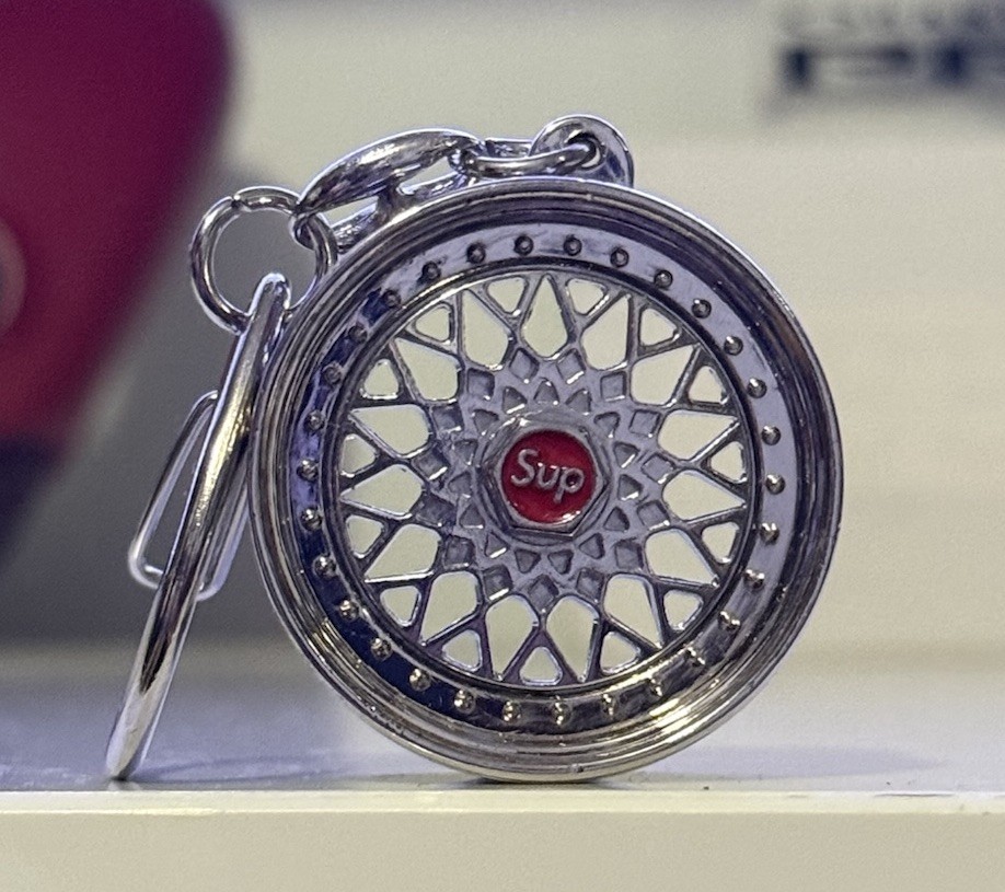 Supreme x BBS RS Rim Keychain