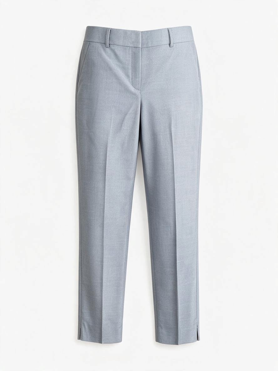 NWT Talbots Size 8 Light Blue Hampshire Ankle Dress Pants Work Trousers $119