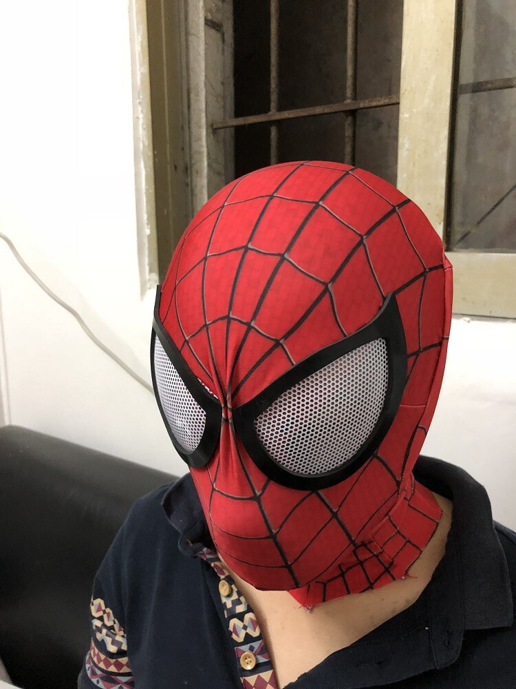 Ultimat Spider Mask SpiderHalloween Cosplay Costume Props High Quality
