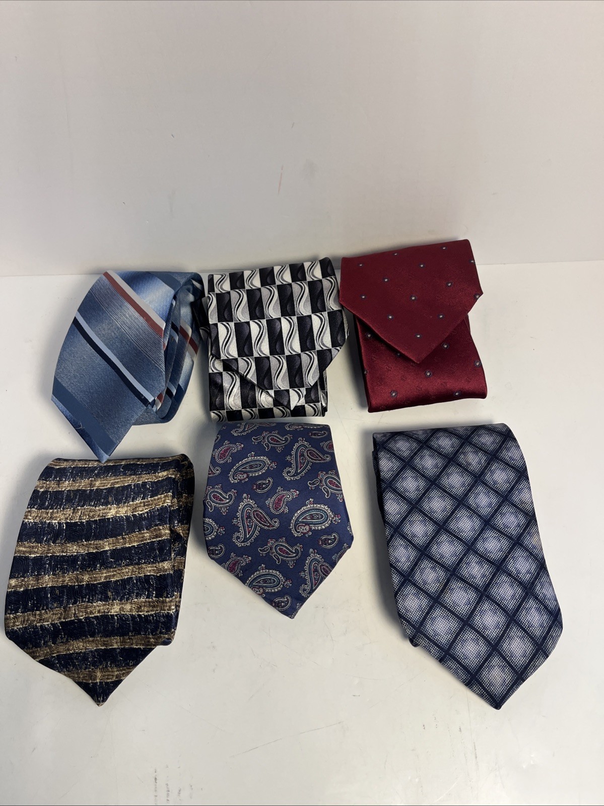 Assortment Of Ties Made Of Silk And Or Polyester 