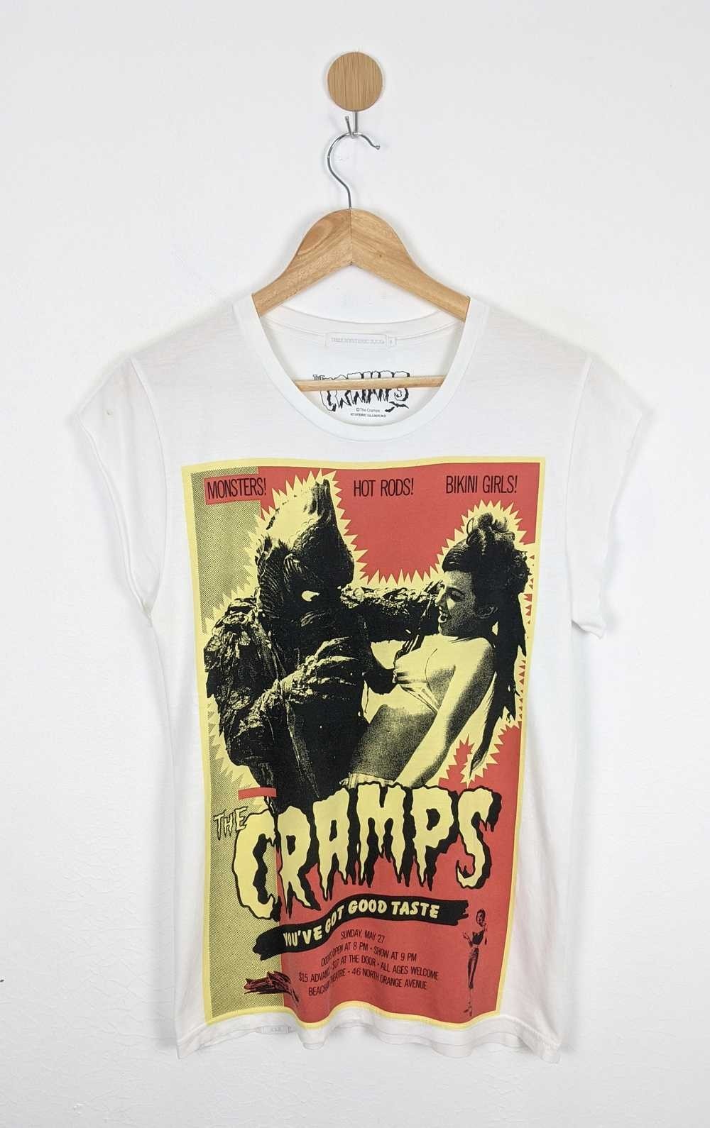Vintage The Cramps Full Size Cotton Creepy Cool Style