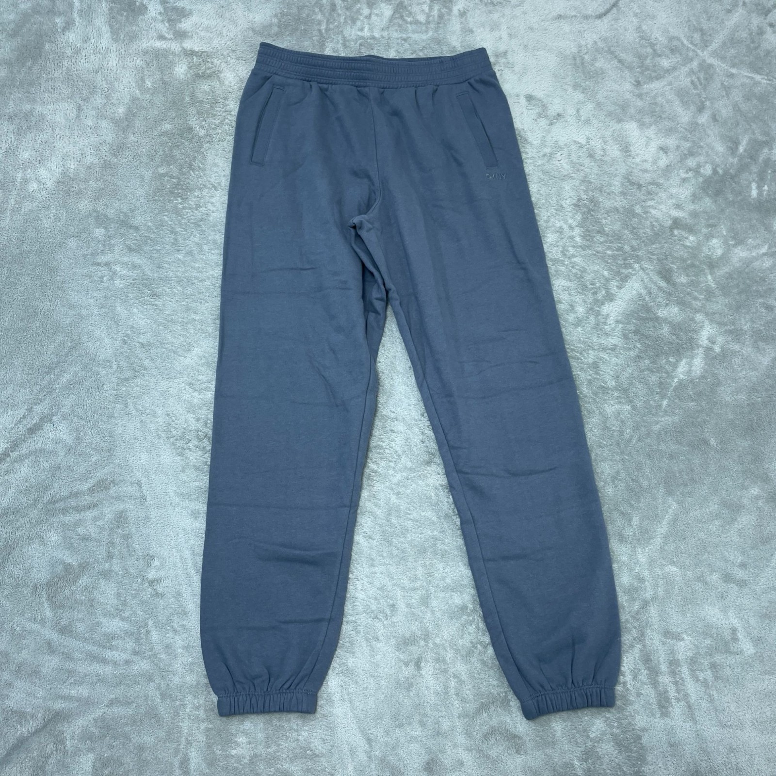 NWT DKNY Sport Women\'s S Gray Jogger Pants Cotton Blend C0741