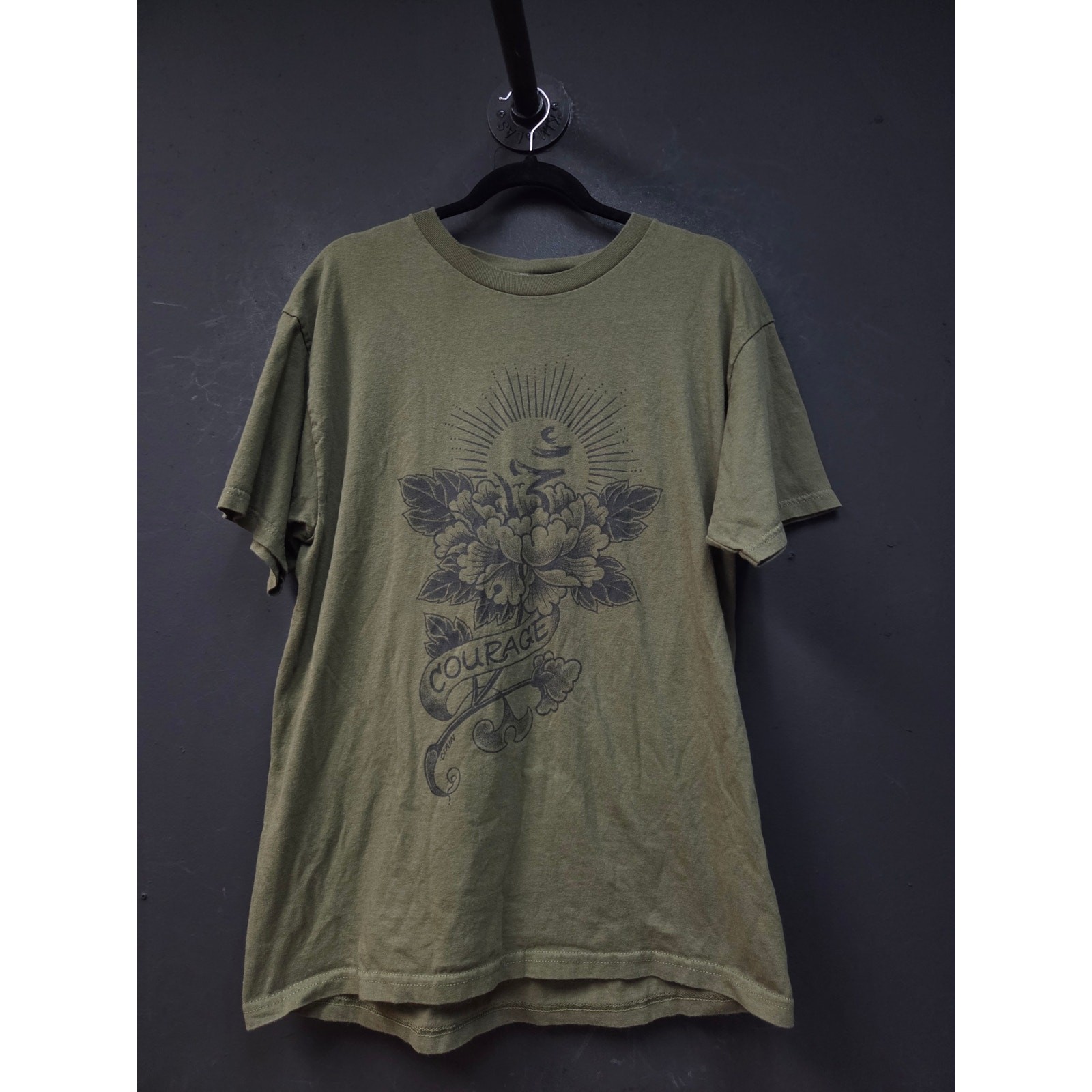 Vintage Y2K American Traditional Tattoo Tee Size Large