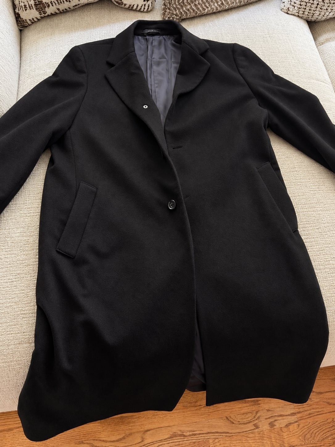 John W. Nordstrom Loro Piana Cashmere Overcoat