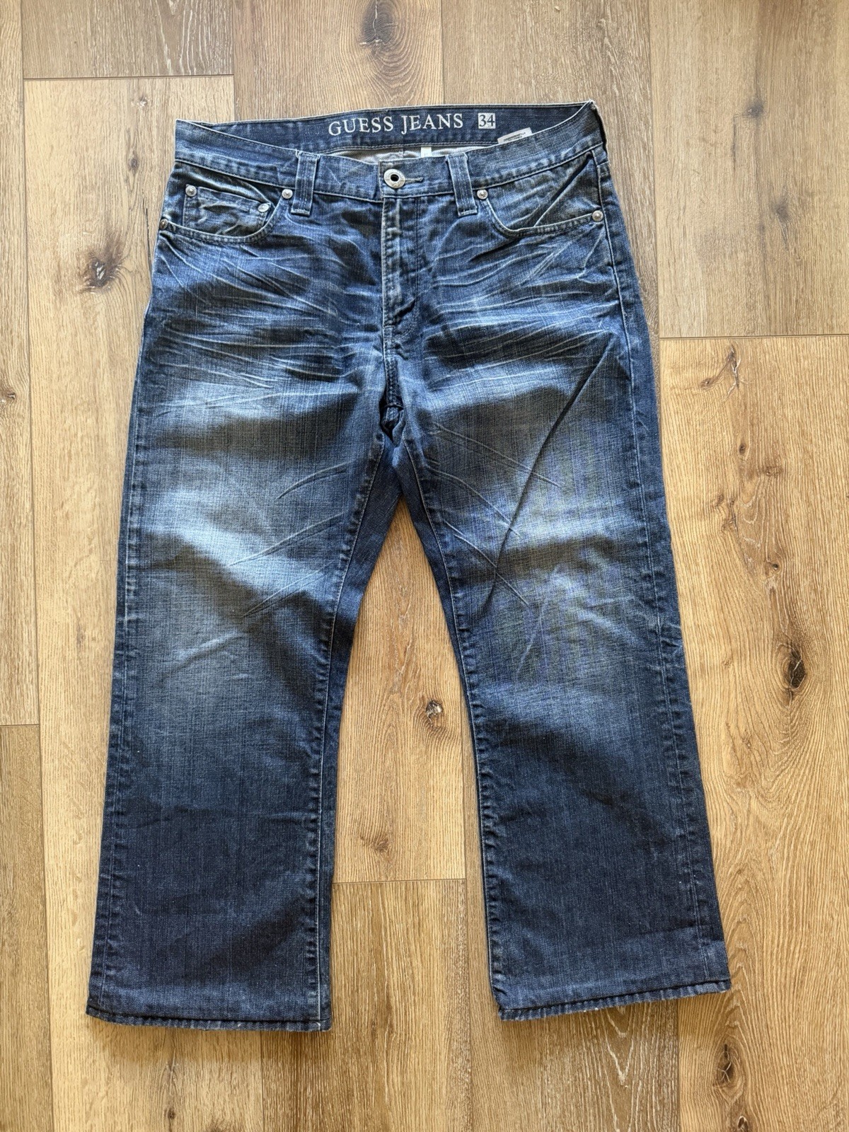 Vintage Guess Cliff Relaxed Bootcut Jeans (34x28)