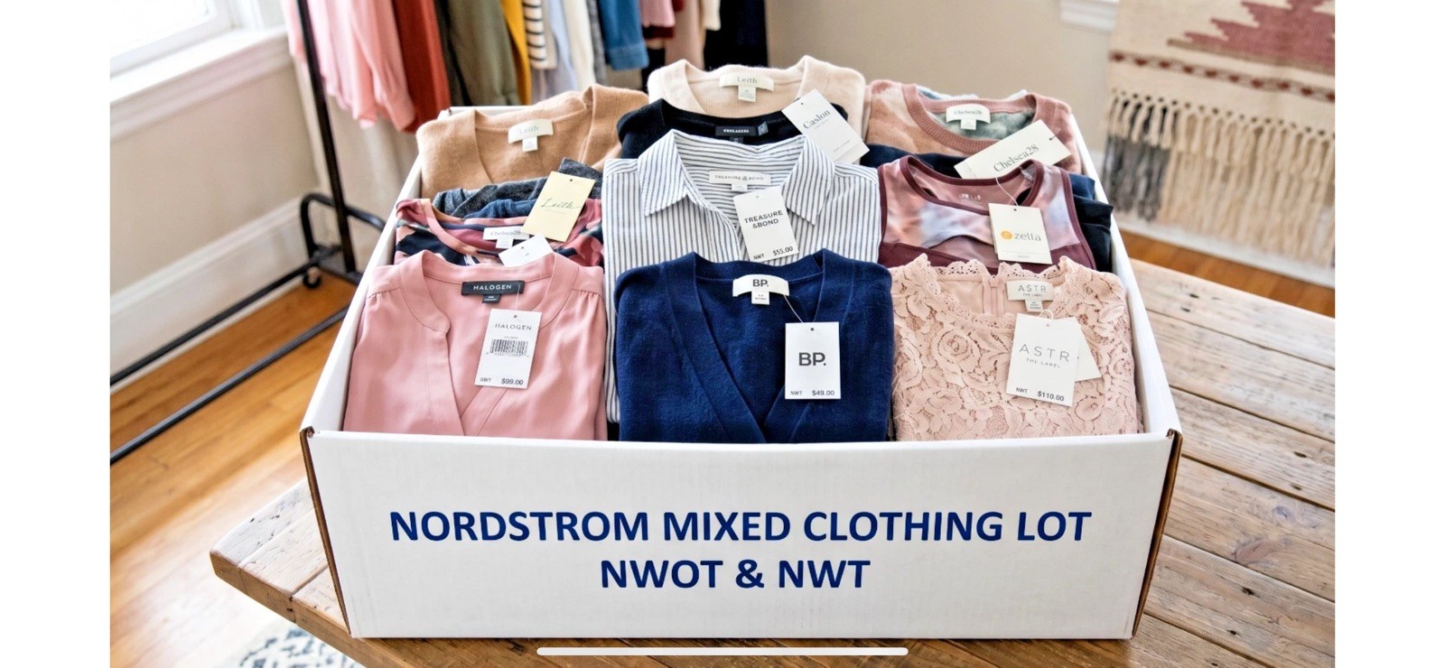$1000 Bulk Clothing Mix, Reseller Bundle Lot Wholesale, ALL INFO IN DESCRIPTION
