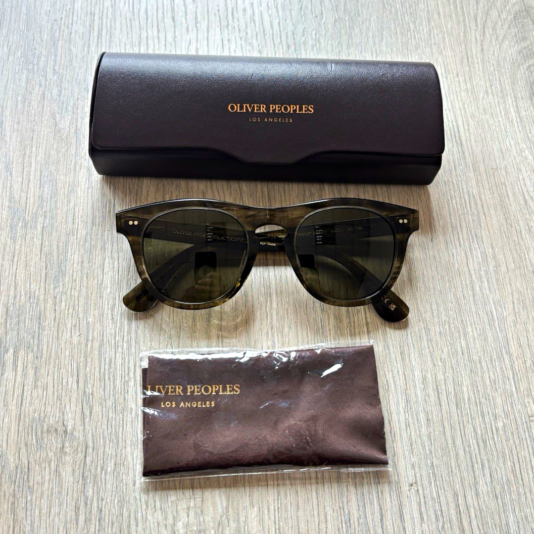 Oliver Peoples Sunglasses OV 5509SU 173552 47 Rorke Olive Gradient / Grey