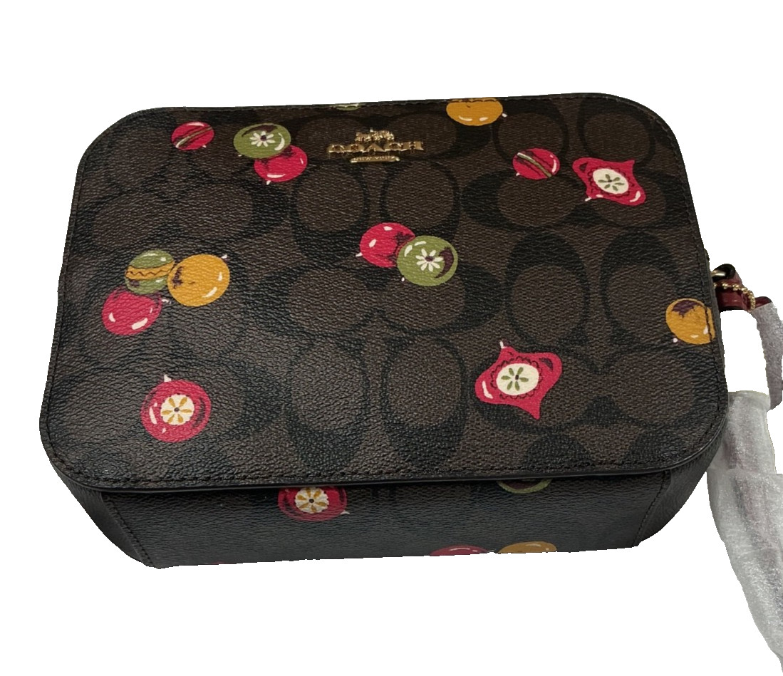 Coach Shoulder Mini Camera Bag - Christmas Ornaments - Holiday