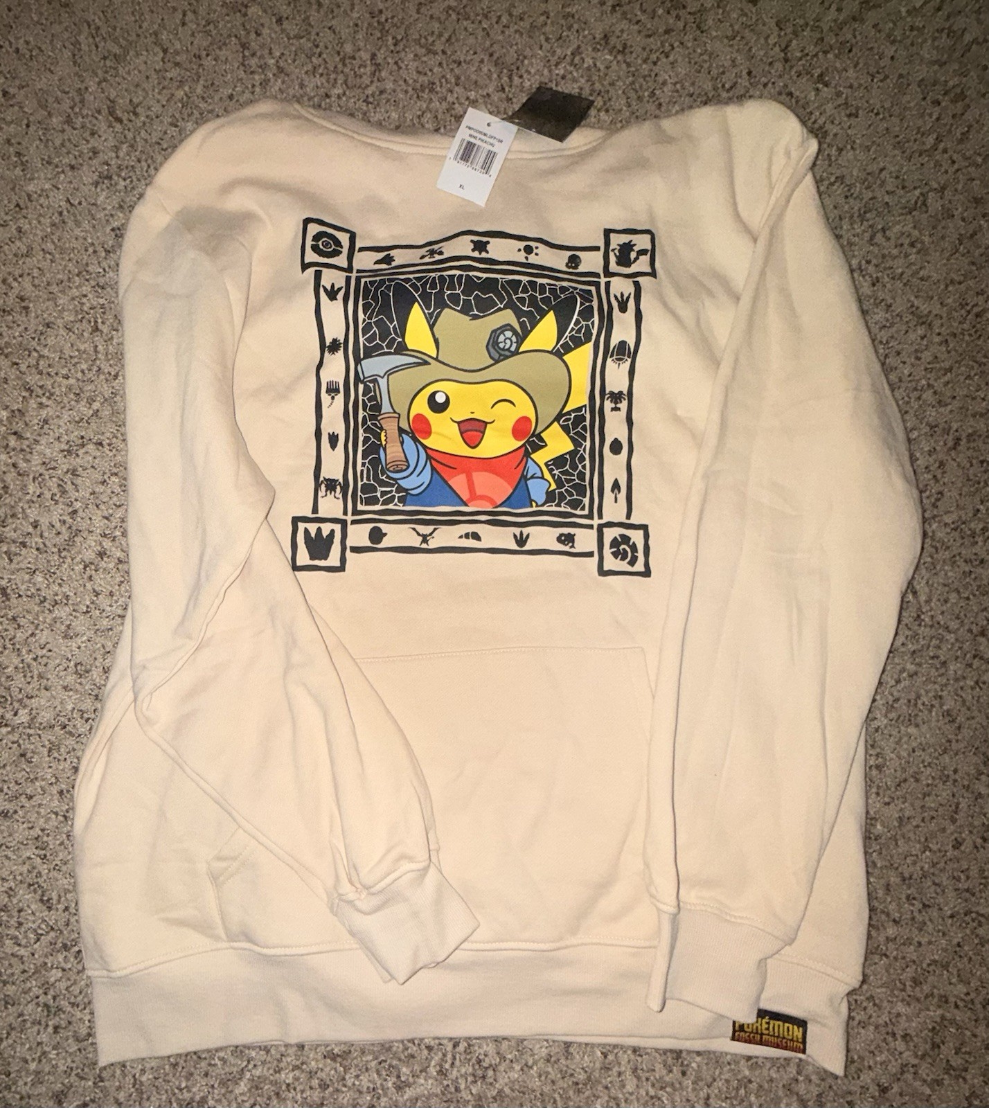 Pokémon x Chicago Field Museum Pokemon Fossil Museum Hoodie | Exclusive | XL
