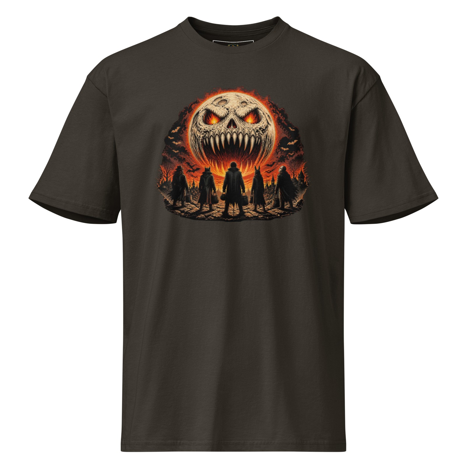 Horror Moon - Premium Cotton T-Shirt