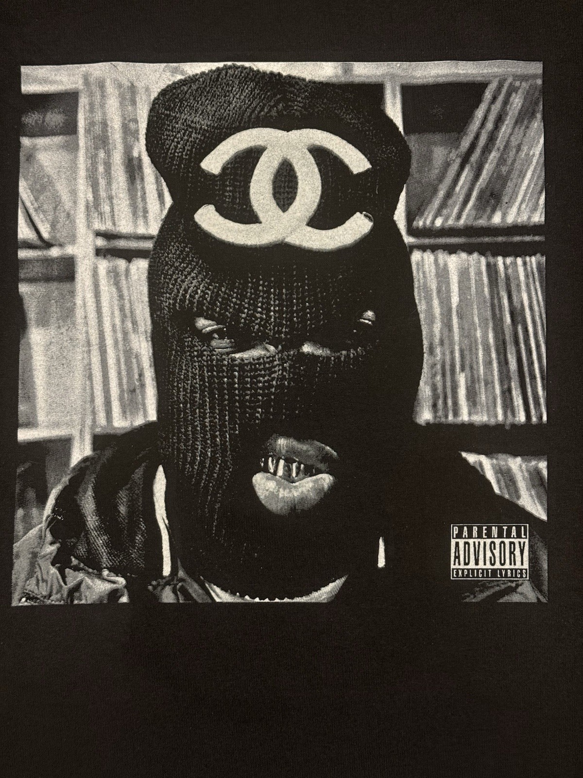 Westside Gunn HWH 2 Chanel Ski Mask Shirt  Large GxFR WSG Griselda Brand New DS