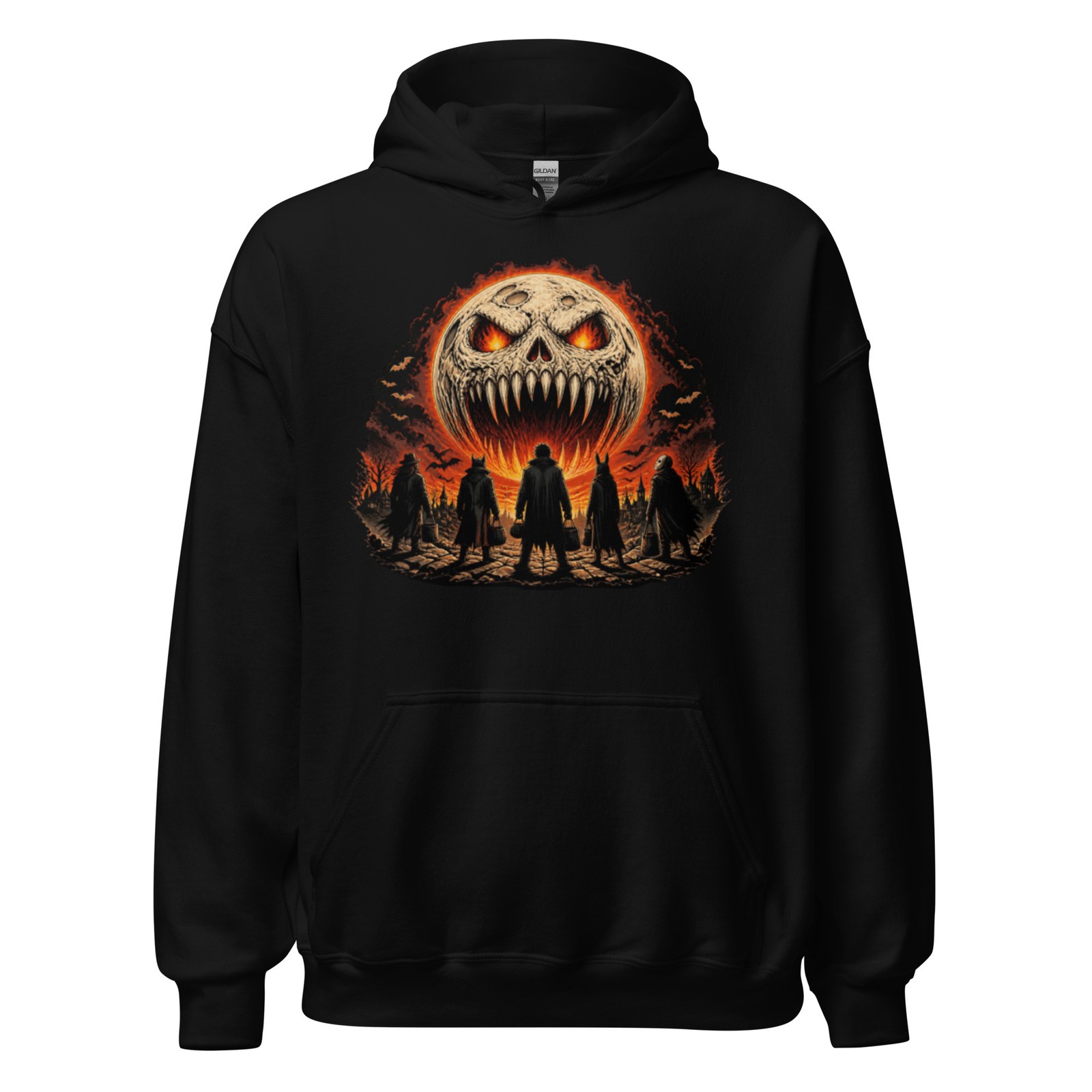 Horror Moon Haloween Hoodie
